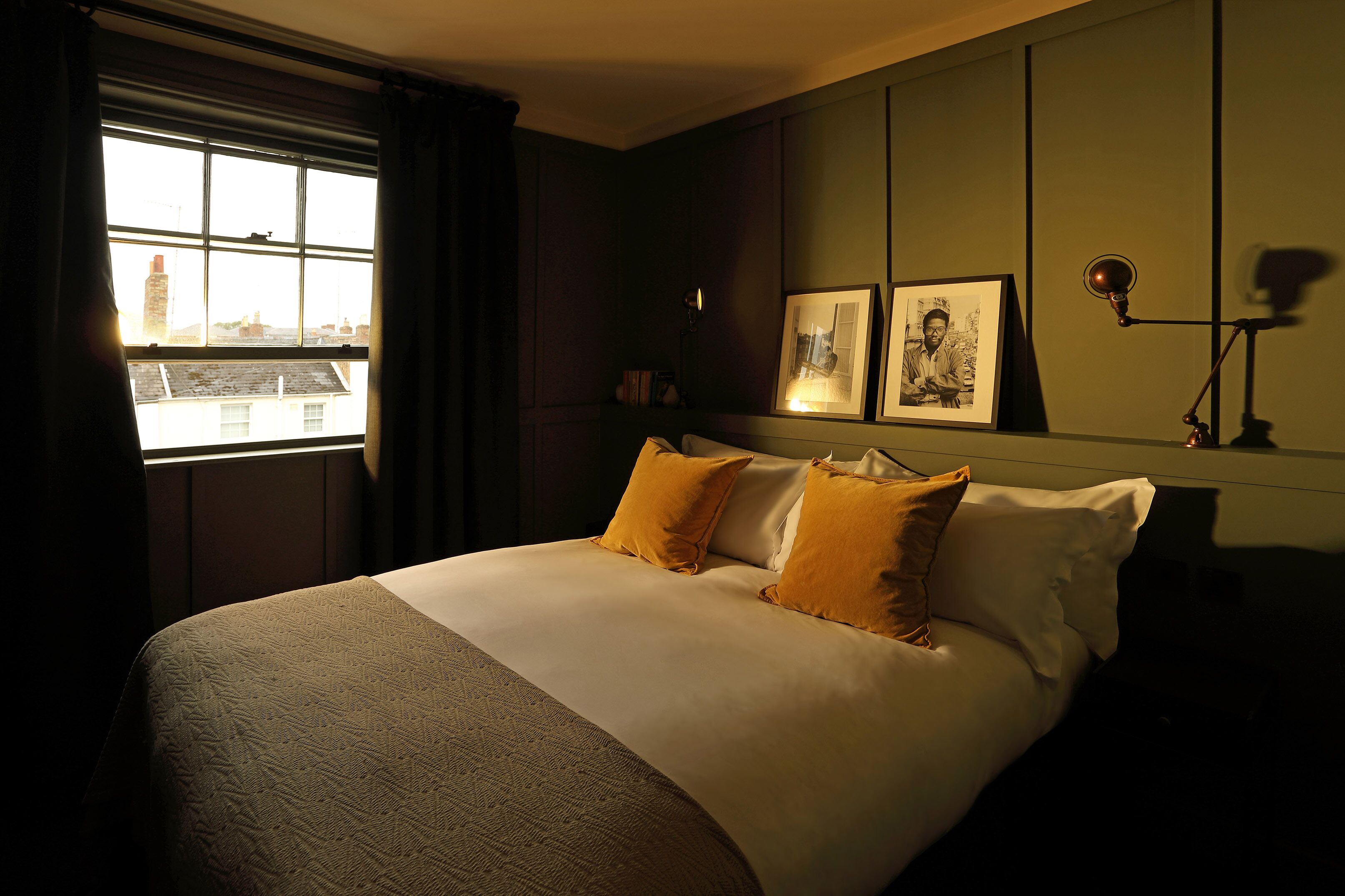 hypo-allergenic bedding, in-room safe, desk, iron/ironing board