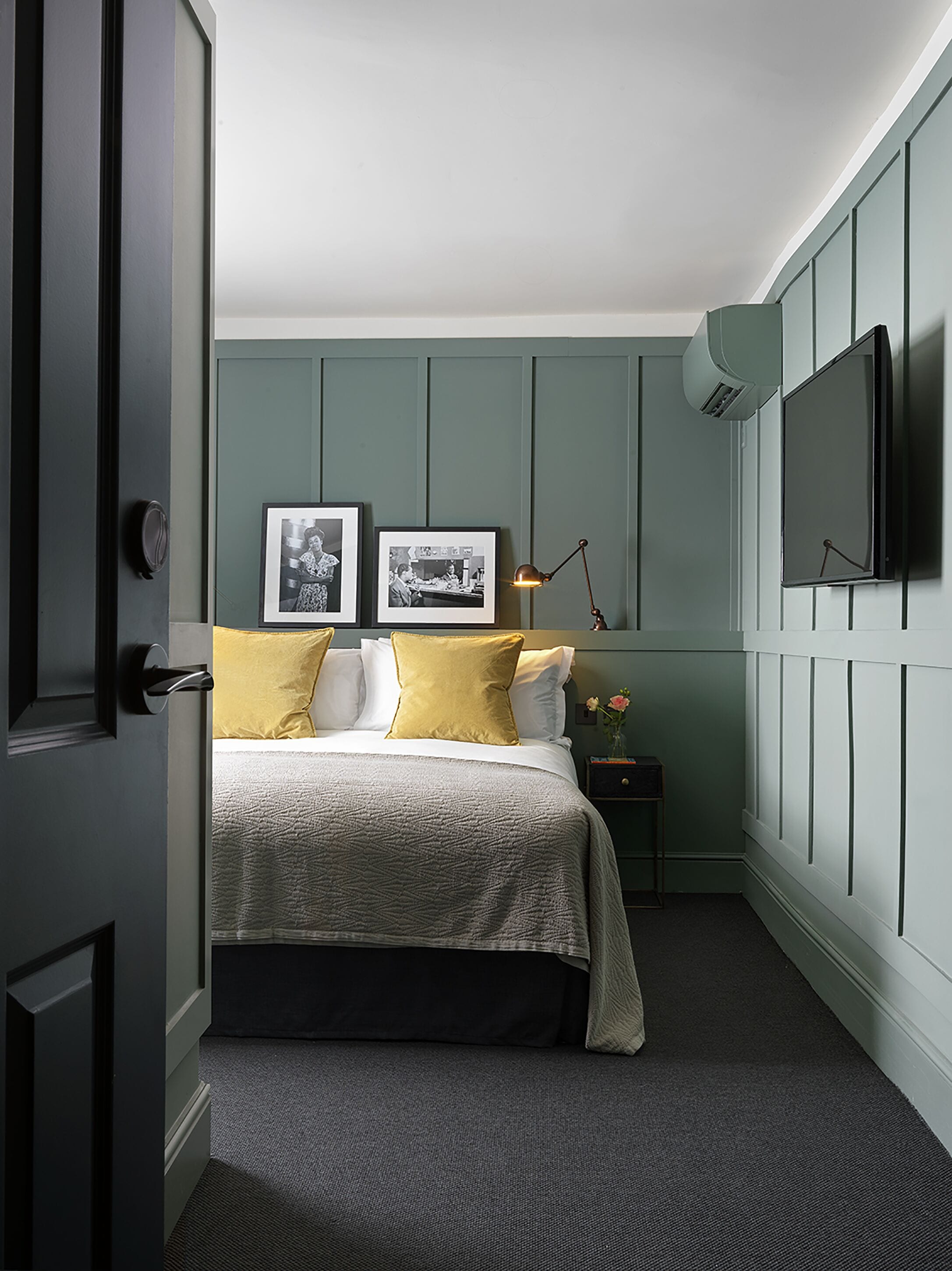 hypo-allergenic bedding, in-room safe, desk, iron/ironing board