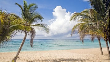 On the beach