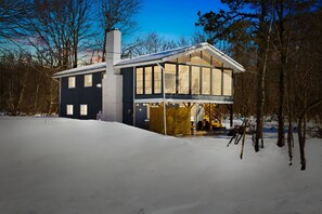 Exterior - Cozy Poconos Lake Retreat w/ Hot Tub, Sauna & Pool (Long Pond)