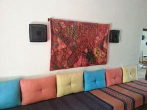 Sala de estar en el lobby
