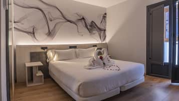 Premium bedding, in-room safe, individually decorated, desk