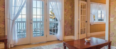 Deluxe Room, 1 King Bed with Sofa bed, Refrigerator & Microwave, Ocean View | In-room safe, iron/ironing board, free WiFi, bed sheets