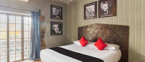 高級客房 | 書桌、熨斗/熨衣板、免費無線上網、床單