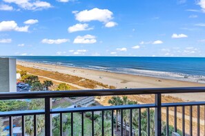 Signature Condo, 1 Bedroom, Beach View | Balcony view