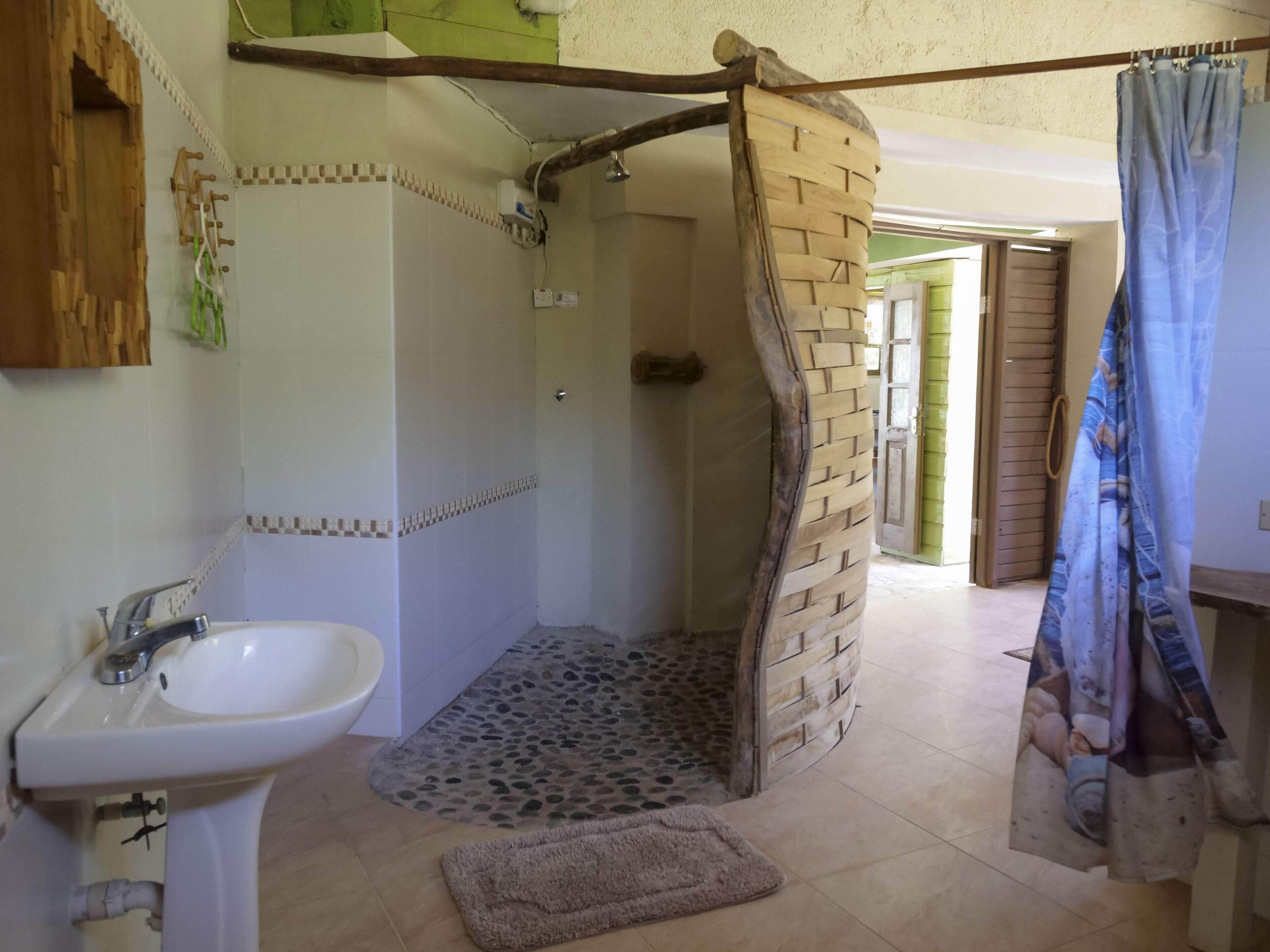 hand crafted shower