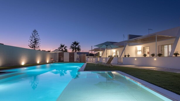 A heated pool - Blu Mediterraneo House - 1 (Ispica)