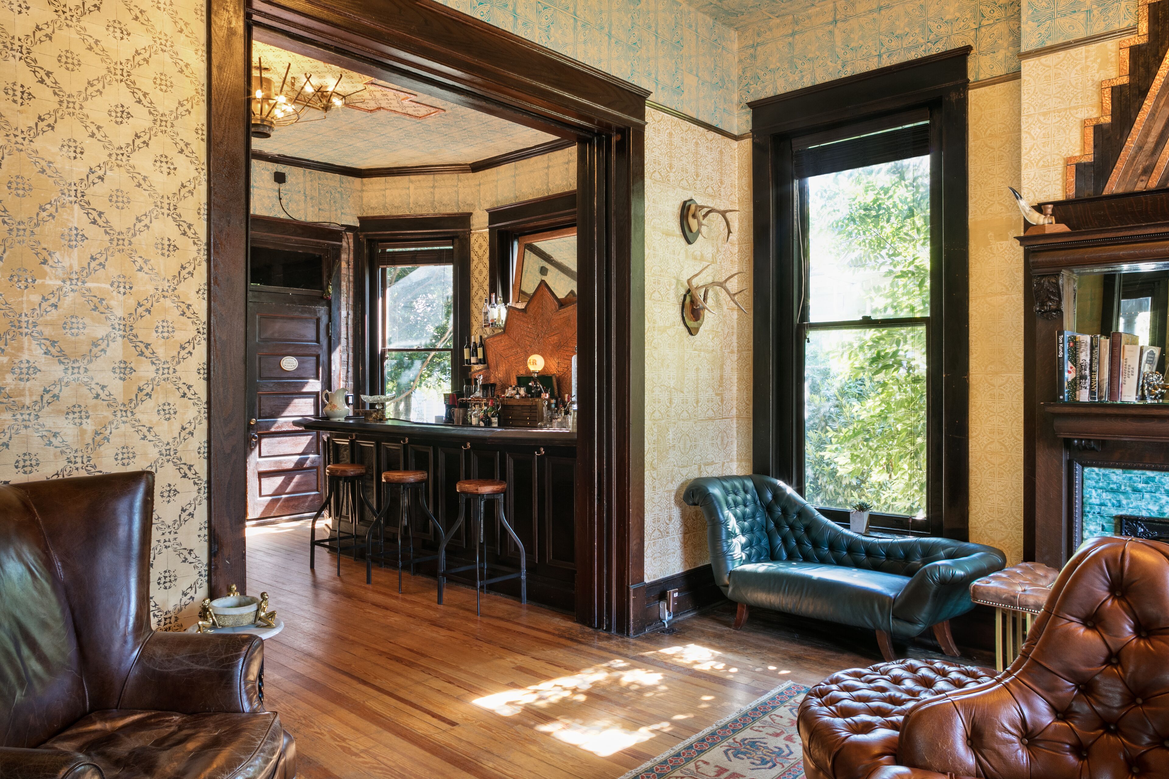 Sala de estar en el lobby