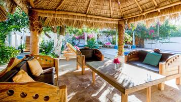 Sala de estar en el lobby