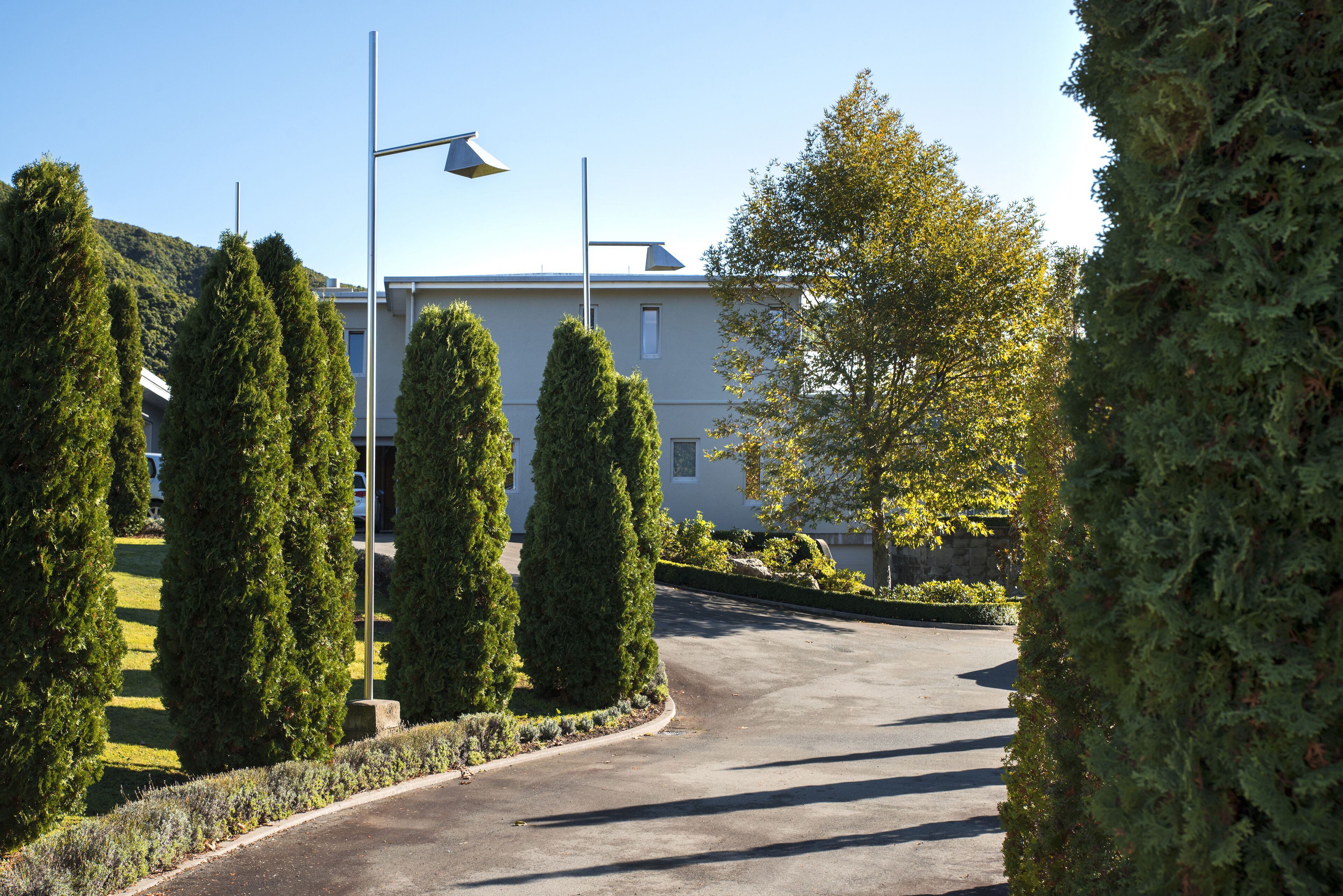 Pintu masuk properti