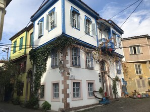 Fassade der Unterkunft