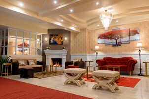 Sala de estar en el lobby