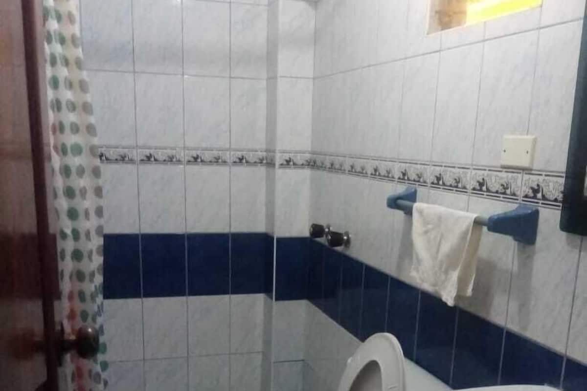 Shower, towels