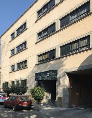 Façade de l’hébergement