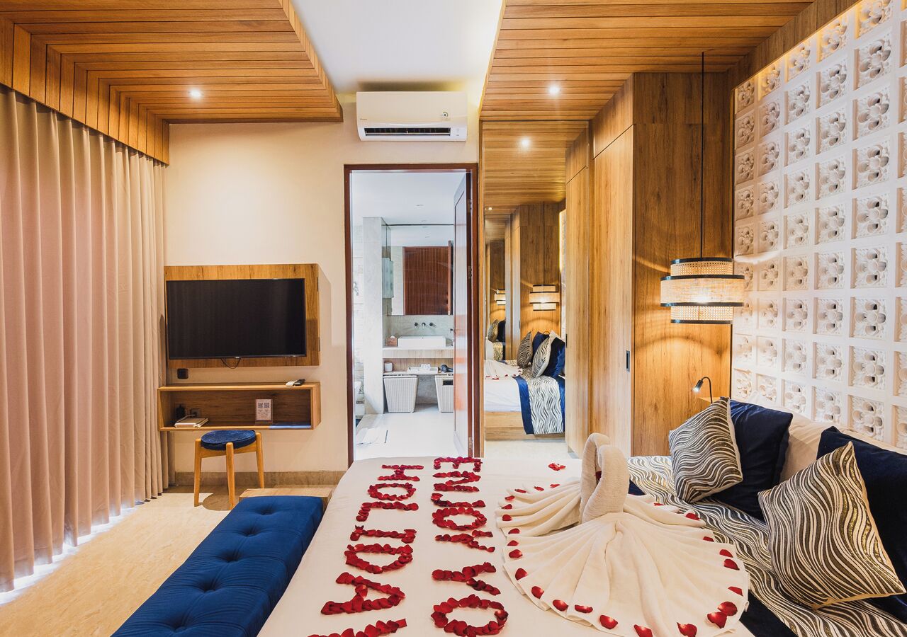 Biệt thự, 1 phòng ngủ, hồ bơi riêng | 1 phòng ngủ, két bảo mật tại phòng, bàn ủi/dụng cụ ủi quần áo 