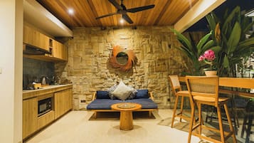 Vila, 1 kamar tidur, kolam renang pribadi | Dapur pribadi