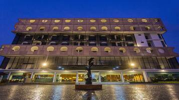 Front of property - evening/night