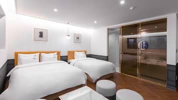 Family Suite, 2 Bedrooms, Balcony, City View | Minibar, desk, soundproofing, free WiFi