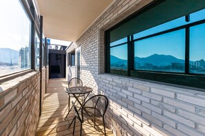 Family Suite, 2 Bedrooms, Balcony, City View | Balcony - Brown Dot Hotel Sasang Renecite (Busan)