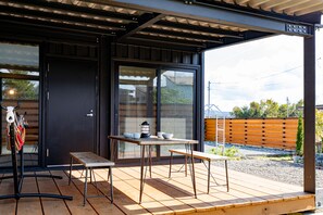 Terrace/patio - Cottage:Di Musica (Fujikawaguchiko)