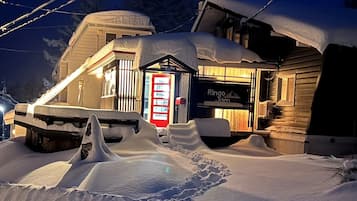 Front of property – evening/night