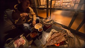 Terrace/patio - IZU Riders inn Boronco (Kawazu)