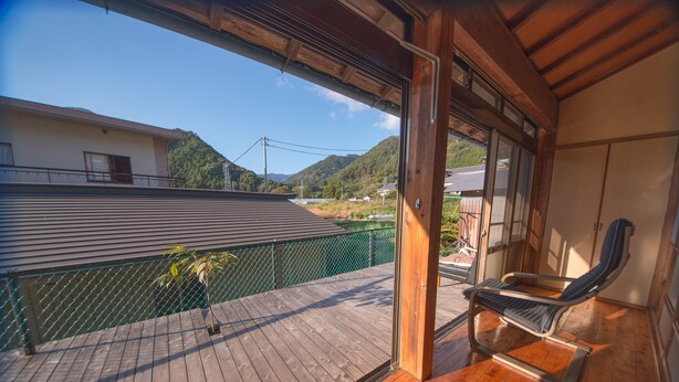 Terrace/patio - IZU Riders inn Boronco (Kawazu)