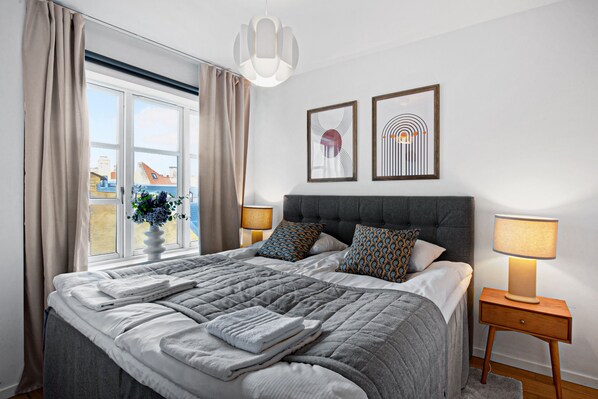 Apartment, 2 Bedrooms, City View | 2 bedrooms - Sanders Haven - Popular 2-bdr Apt in Central Copenhagen (Copenhagen)
