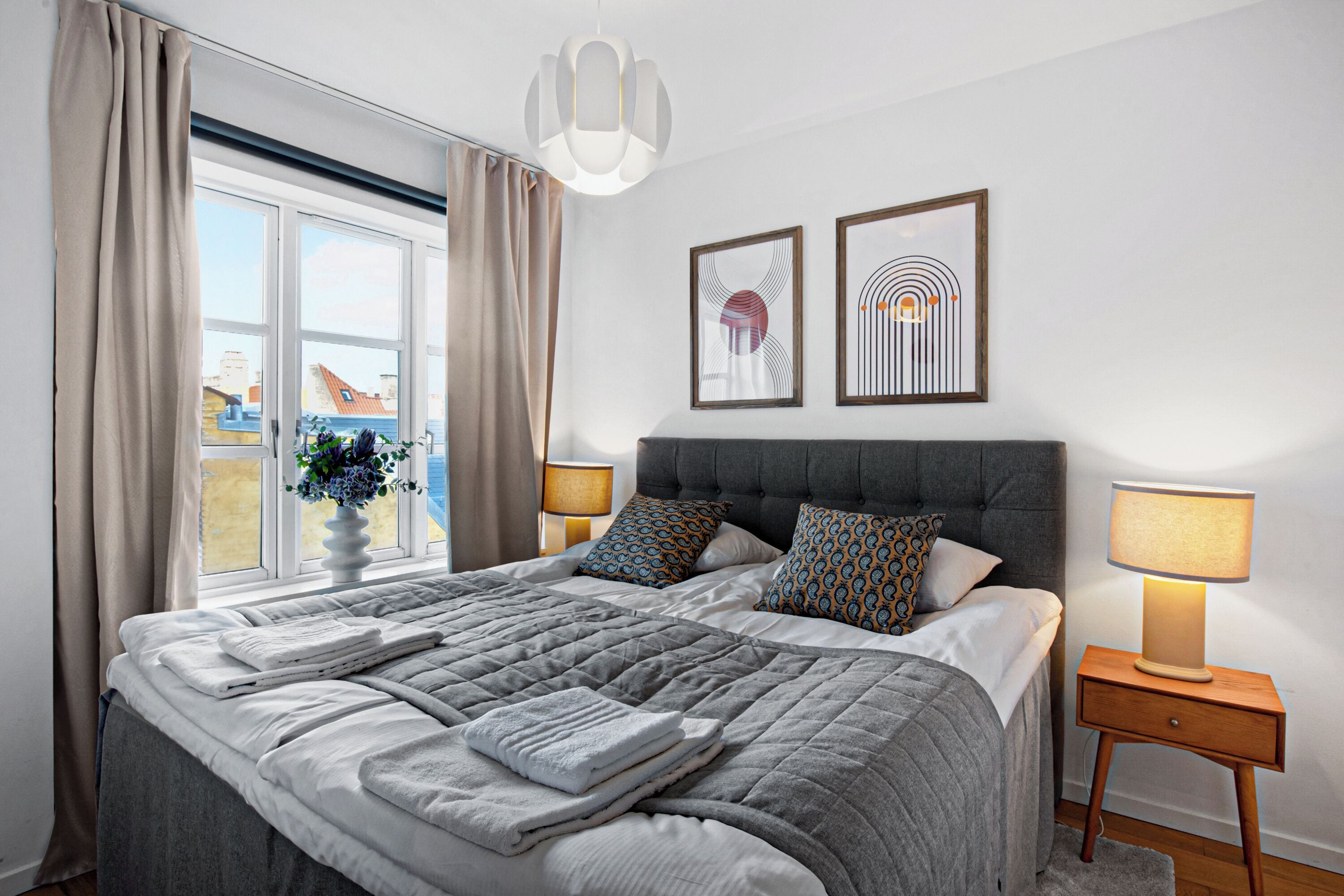 Huoneisto, 2 makuuhuonetta, kaupunkinäköala | 2 makuuhuonetta