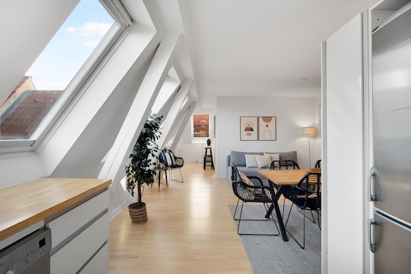 Appartement, 1 chambre, terrasse | Intérieur