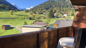 Blick vom Balkon
