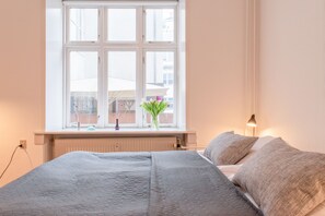 Apartment, 1 Bedroom, Refrigerator | 1 bedroom, iron/ironing board, WiFi