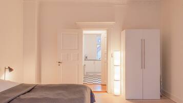 Apartment, 2 Bedrooms, Refrigerator | 2 bedrooms, iron/ironing board