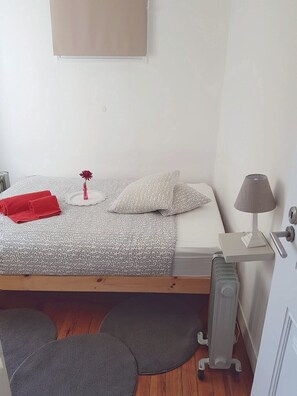 2 bedrooms, iron/ironing board, travel crib, WiFi