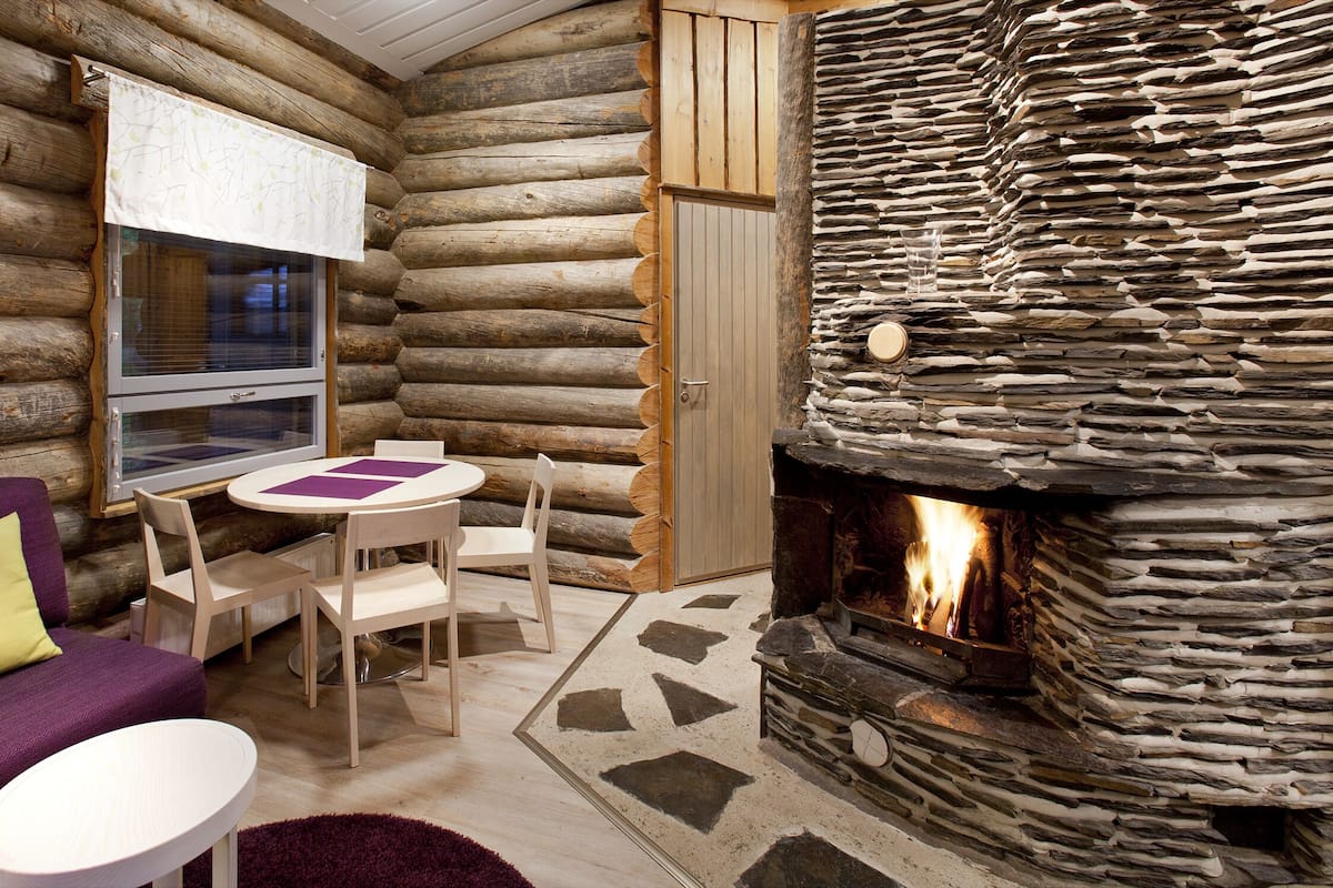 Cabin, 2 Bedrooms, Sauna (50 m2) | Living room