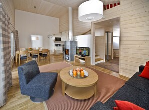 Apartment, 2 Bedrooms, Sauna (60 m2) | Living room