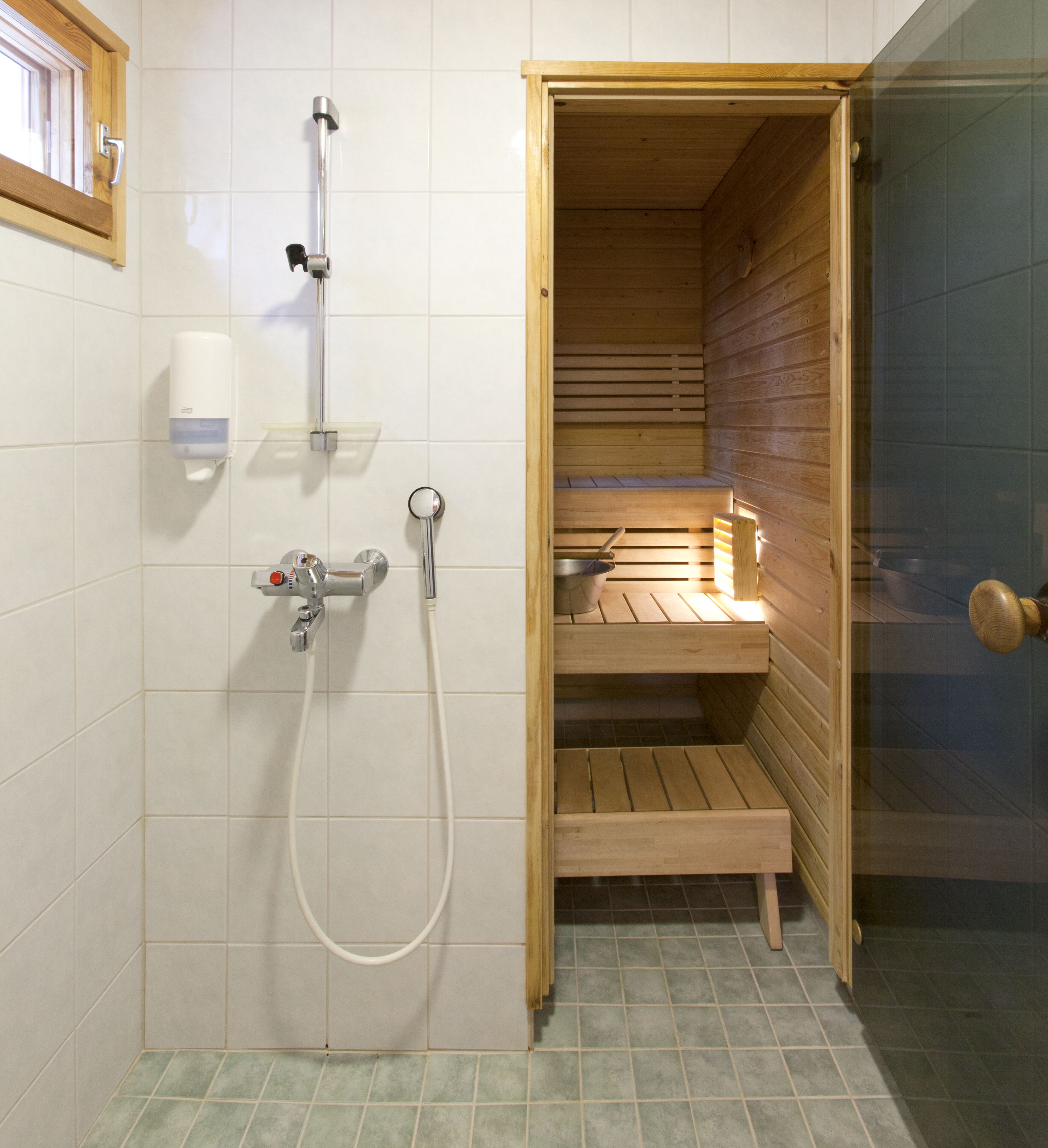 Duplex, 2 Bedrooms, Sauna (48 m2) | Bathroom