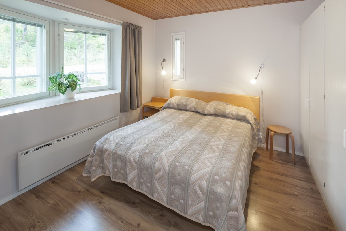 Apartment, 1 Bedroom, Sauna (58 m2) | 1 bedroom, iron/ironing board, bed sheets