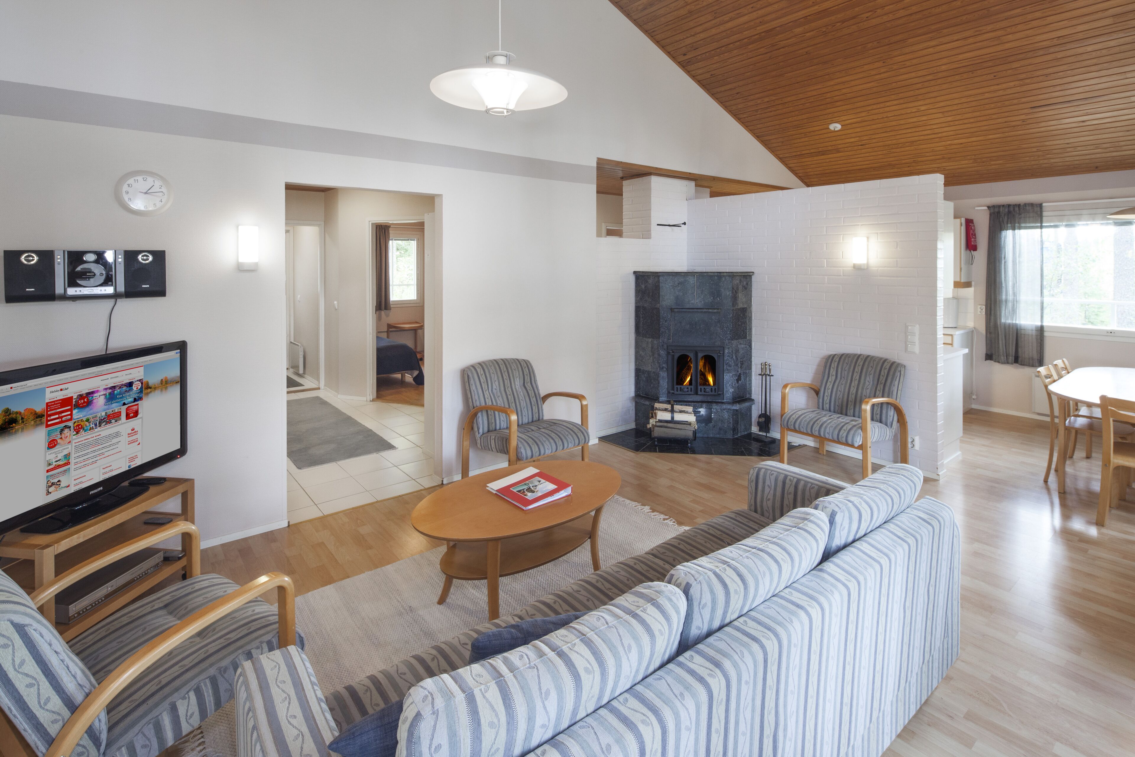 公寓, 2 間臥室, 三溫暖 (80 m2, E6) | 熨斗/熨衣板、床單