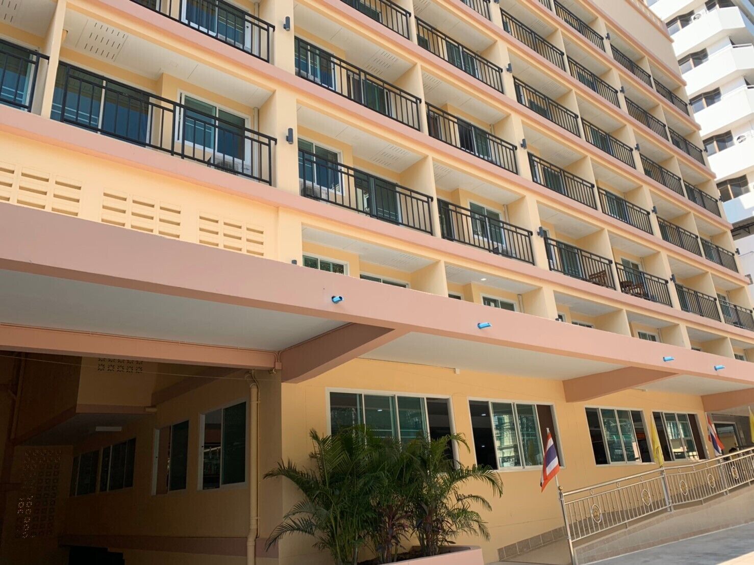 Fachada de la propiedad