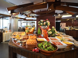 Tägliches inbegriffenes Frühstücksbuffet