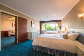 Suite Luxe, non-fumeurs | 1 chambre, bureau, rideaux occultants, Wi-Fi gratuit