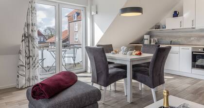 Appartement à l'étage supérieur (nouveau bâtiment, achèvement 12-2019) avec un petit balcon