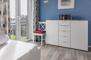 2 Schlafzimmer, Reisekinderbett, kostenloses WLAN