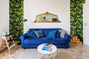 Living area - Solemar Sicilia   Maison Brigitte (Santa Flavia)