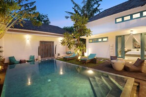 Villa, 2 Schlafzimmer | Eigener Pool