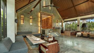 Villa, 4 Bedrooms | Living room | LCD TV, Netflix, streaming services