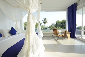 Villa Deluxe, 5 chambres, vue sur l’océan, face à la mer | Vue de la chambre