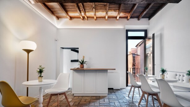 Lobby sitting area - Palazzo Lupardi Relais (Rome)