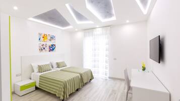 Apartment, 2 Bedrooms | 2 bilik tidur, peralatan tempat tidur hipoalergenik